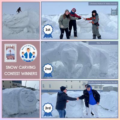 Spring Festival Snow Carving Photos